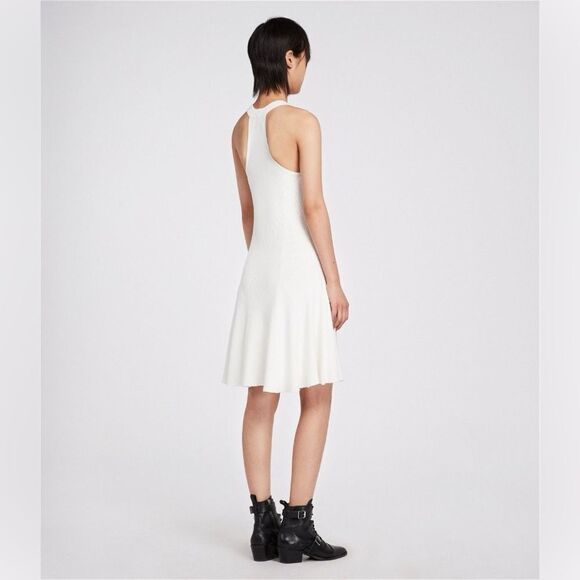 All Saints White Midi Dress - Picture 2 of 7